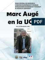 Marc Augé en La Ucv PDF