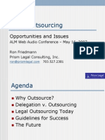 Legal Outsourcing - ALM Webinar - May 