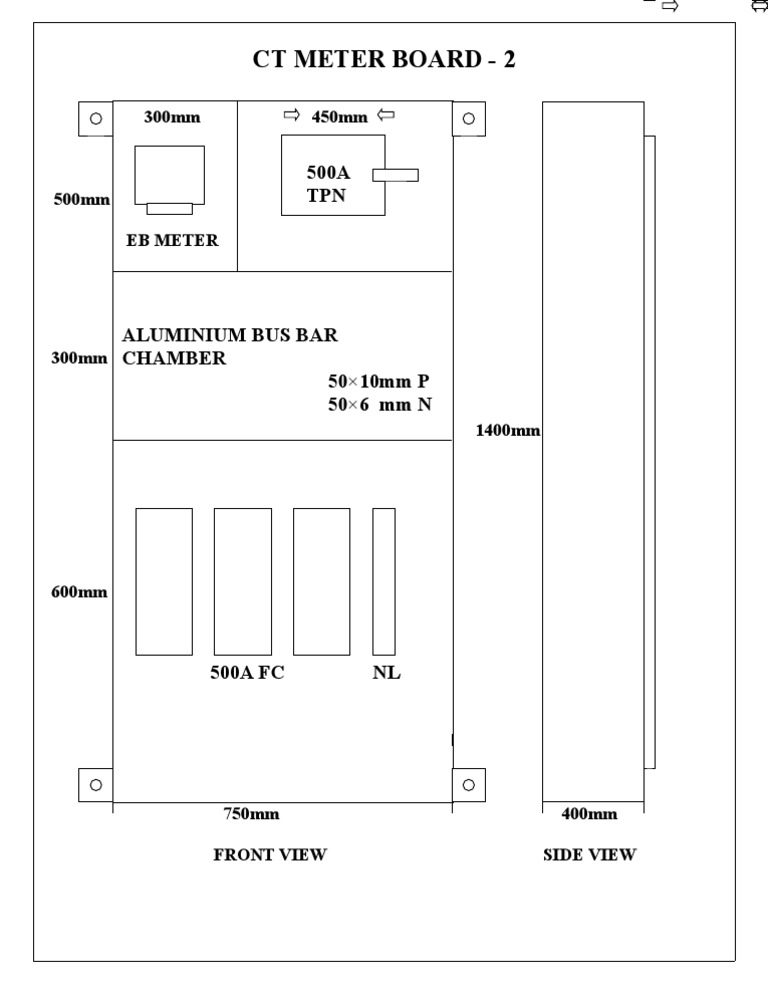 Electrical Meter Board Specs | PDF