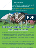 Responsible Tourist Brochure en