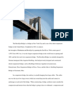 Brooklyn Bridge Report