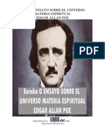 Eureka O Ensayo Sobre El Universo Materia Espiritual Edgar Allan Poe