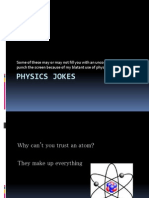 Physics Jokes (Physics Project 2)