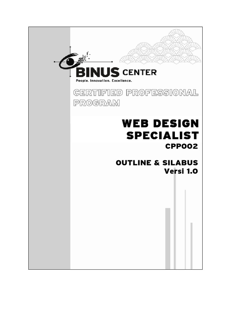 Outline & Silabus CPP Web Design 1.0 | PDF | Seni