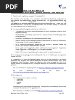 Section 21 Application for Unregistered Medicine | PDF | Informed ...