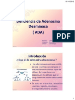 Deficiencia Adenosina D PDF