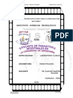 Trabajo Parasitologia