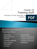 Chapter 20 Training Staff