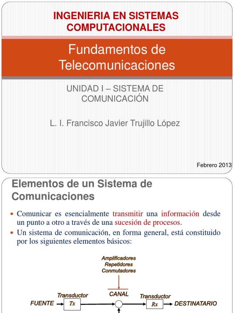 Fundamentos de Telecomunicaciones | PDF | Modulación | Transmisor
