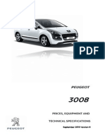 Brochure Peugeot 3008