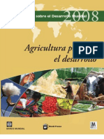 Informe Sobre El Desarrollo Mundial 2008