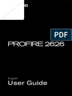 ProFire 2626 User Guide (En)