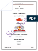 Logistic-Management in Oil