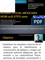 Norma Oficial Mexicana Nom 018 Stps 2000