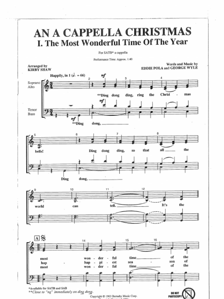 A Cappella Christmas