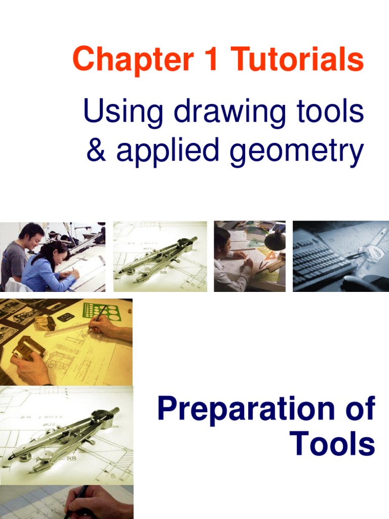 Chapter 1 Tutorials: Using Drawing Tools & Applied Geometry | PDF ... image.