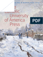 Catholic University of America Press Fall/Winter 2013 Cataloguefall 2013 Catalog