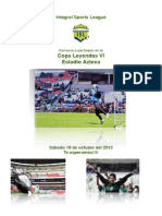 Carátula Copa Leyendas VI PDF