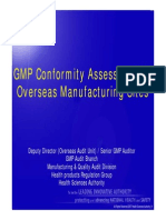 04 - GMP Conformity Assessment of Overseas Manufacturing Sites
