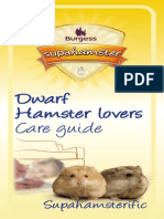 Dwarf: Dwarf Ha Mster Lovers Ha Mster Lovers Care Guide