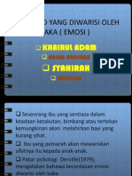 Tred-Tred Yang Diwarisi Oleh Baka (Emosi)