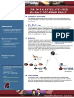 IPR100 Used by Australasian Safari to Connect Event Organisers via Satellite
