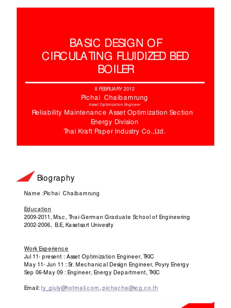 Basic Design of CFB Boilers | PDF | Fluidization | Boiler
