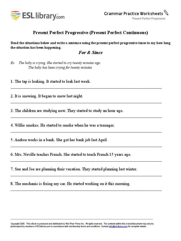 present-perfect-progressive-pdf