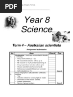 Term4 Science Project Scientists 2012