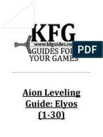 Aion Leveling Guide: Elyos (1-30)
