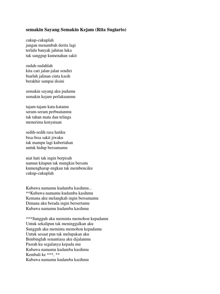 Lirik Pdf