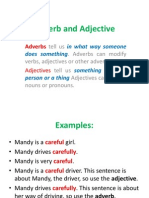 Addjective - Adverb