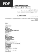 Emílio de Menezes - Últimas Rimas