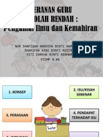 Peranan Guru Pengamal Ilmu