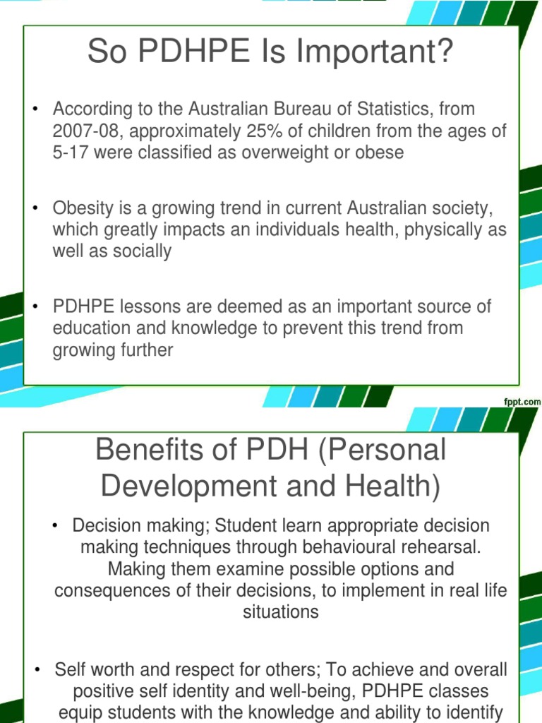 PDHPE Rational1 | PDF | Wellness | Lifestyle