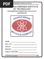 Engineering Drawing Lab Manual