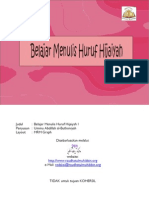 Download Belajar Menulis Huruf Hijaiyah 1 by Maktabah Raudhah al-Muhibbin SN17088096 doc pdf