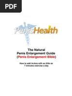 What is the average penus size