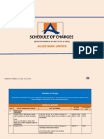 Schedule of Charges (July - Dec) (3) Alliedbank