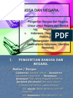 Bangsa Dan Negara