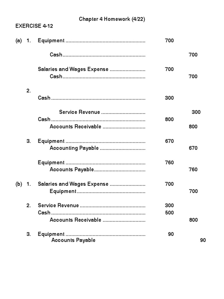Income statement assignment picture