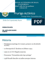 Prurigo Actínico