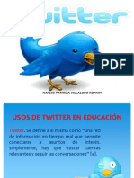 Usos de Twitter en Educacion