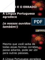 Portugues Certo Errado Curiosidades