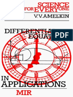 MIR - Science for Everyone - Amelkin v. v. - Differential Equations in Applications - Mir 1990