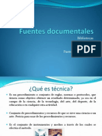 Fuentes Documentales