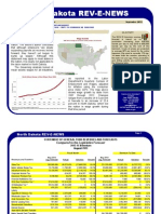 August 2013 North Dakota Revenue Report