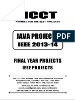 2013-14 Ieee Java Ieee Project Titles Yr 2013-2014, NCCT Java Ieee Project List