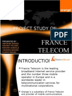 Project Study On France Telecom