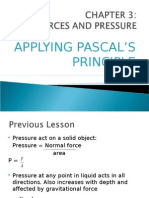 Applying Pascal's Principle
